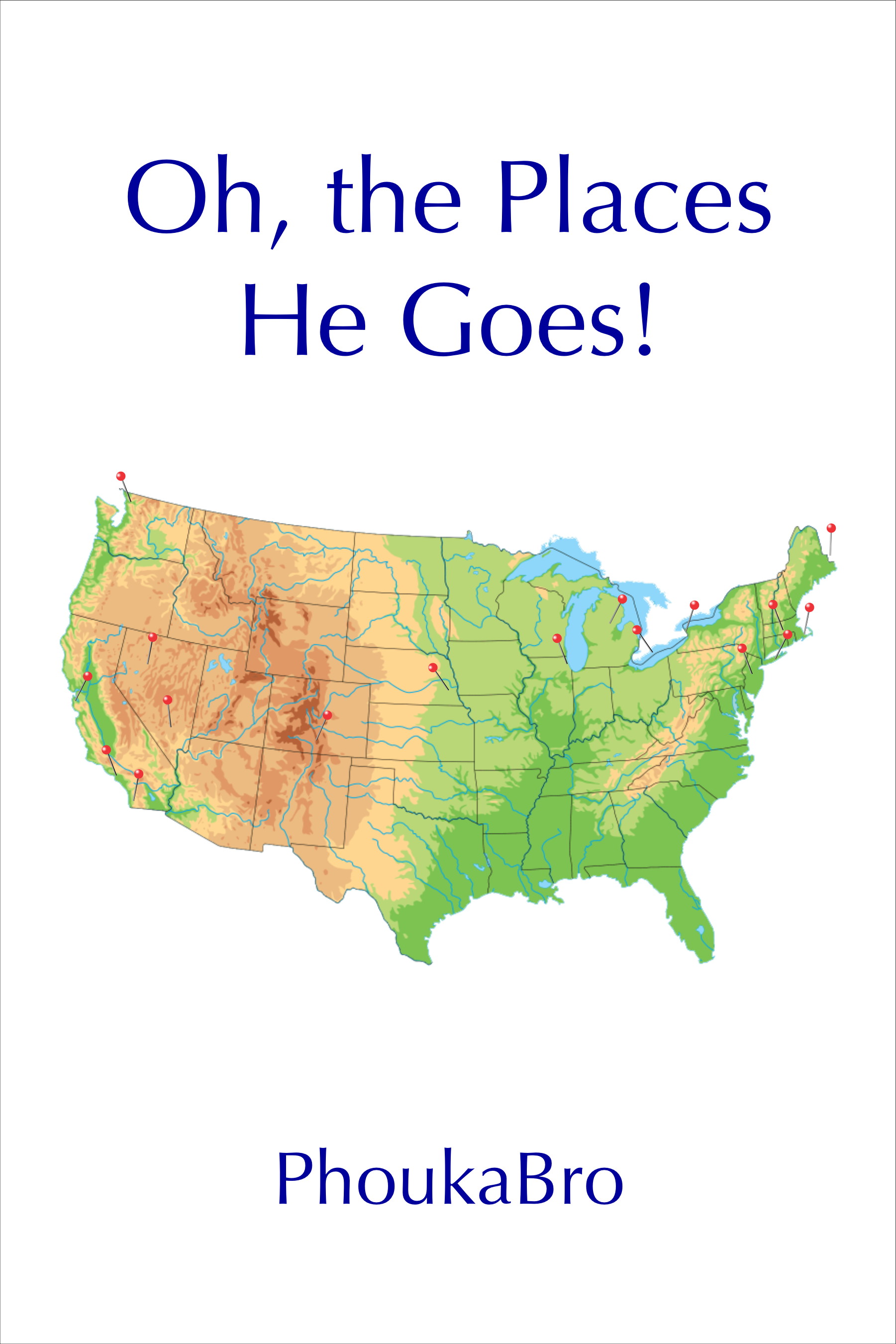 Oh, the Places He Goes ePub
